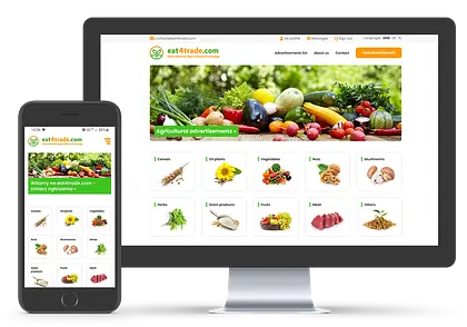 Widok projektu Eat4Trade.com
