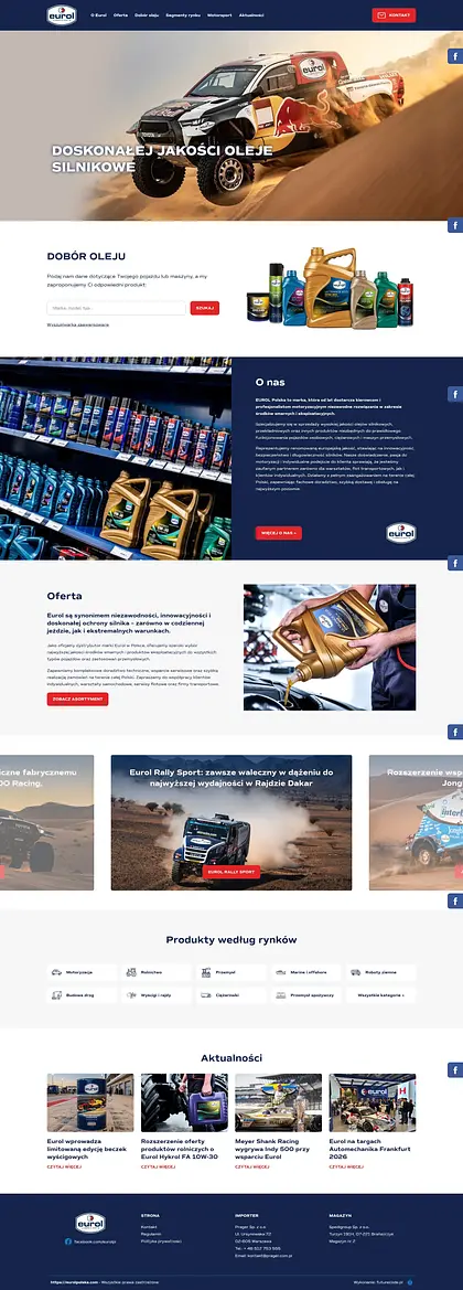 Widok projektu EurolPolska.com